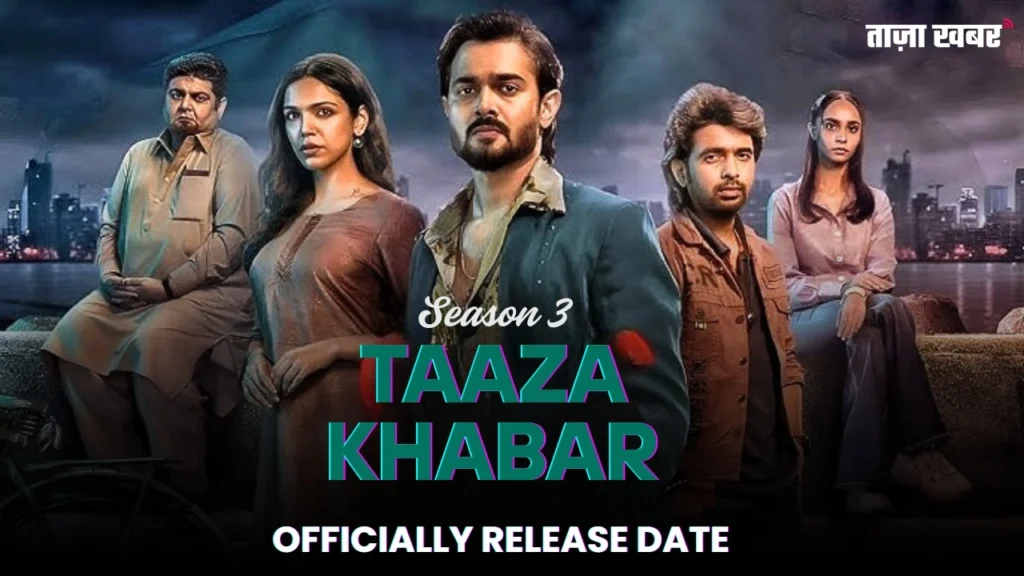 Taaza Khabar Season 3 poster Bhuvan Bam Disney Plus Hotstar