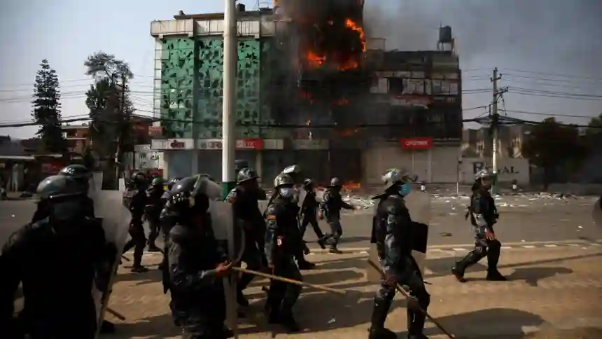 Nepal Protest 2025: Gen Z युवा प्रदर्शनकारियों की झलक