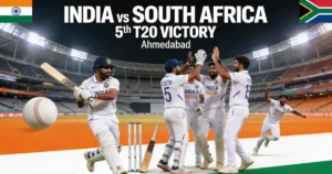 भारत ने दक्षिण अफ्रीका को 30 रन से परास्त किया: T20 सीरीज 3-1 से जीती, 2025 को शानदार समाप्त किया