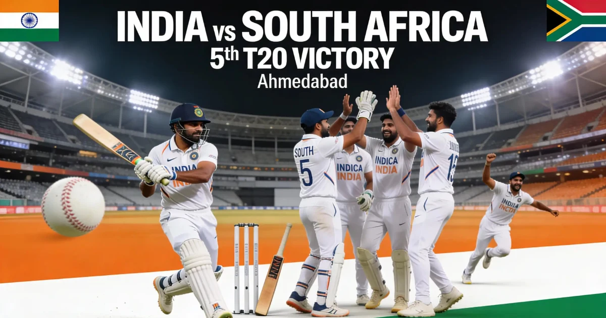 भारत ने दक्षिण अफ्रीका को 30 रन से परास्त किया: T20 सीरीज 3-1 से जीती, 2025 को शानदार समाप्त किया