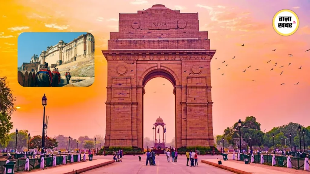 2024 में भारत में 99.52 लाख विदेशी पर्यटक