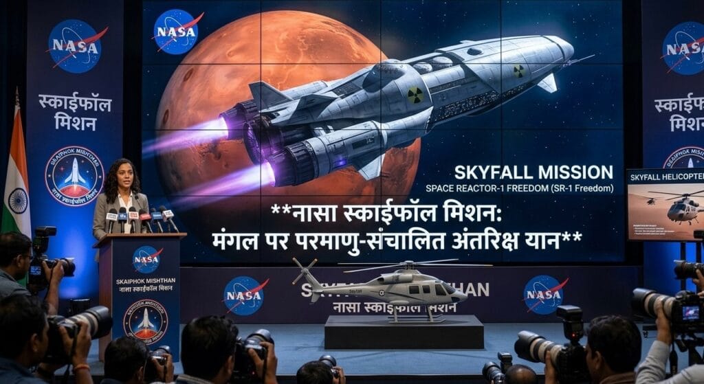 NASA Skyfall Mission Mars Nuclear Spacecraft 2028