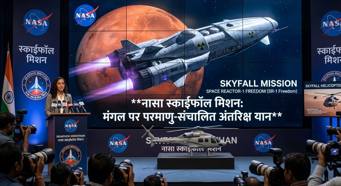 NASA Skyfall Mission: मंगल पर जाएगा पहला न्यूक्लियर स्पेसक्राफ्ट