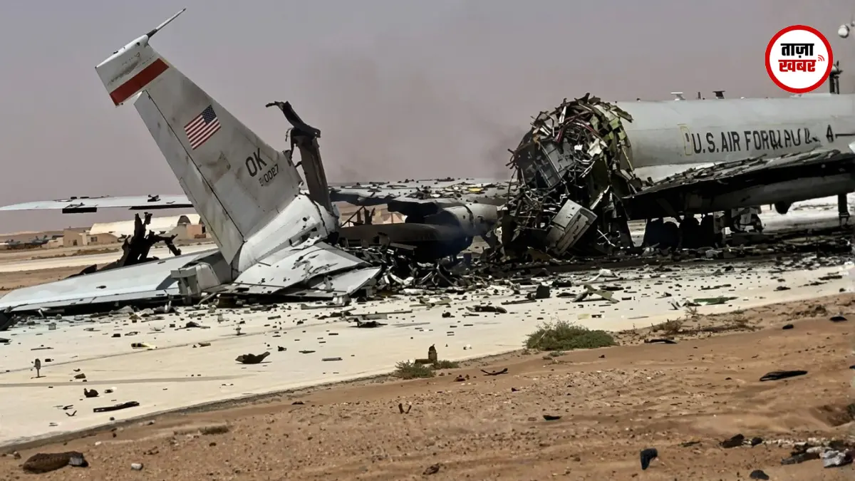 ईरान का सऊदी अरब में US बेस पर हमला: E-3 Sentry AWACS तबाह, 10+ सैनिक घायल