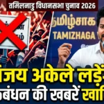 तमिलनाडु चुनाव: विजय का ऐलान — NDA नहीं, 234 सीटों पर अकेले