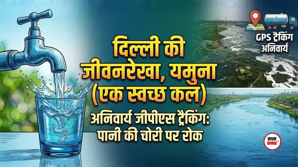 दिल्ली समर एक्शन प्लान 2026 — जल संकट और यमुना प्रदूषण नियंत्रण