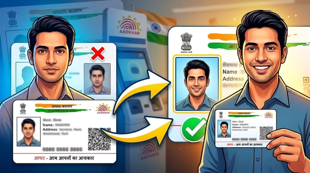 Aadhaar Card में कैसे बदलें Photo? ये है सही और आसान तरीका