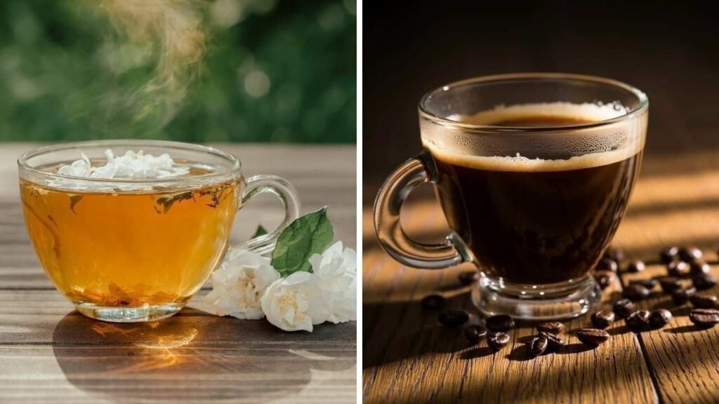 ग्रीन टी और ब्लैक कॉफी वजन घटाने के लिए
